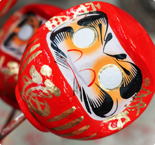 Daruma Near Completion