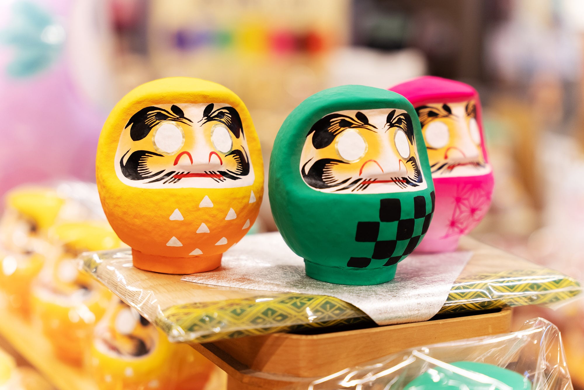 Patrón japonés Daruma